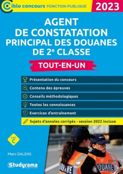 Bertrand.pt - Agent De Constatation Principal Des Douanes Atout-En-Un : Concours Catégorie C (Édition 2023)