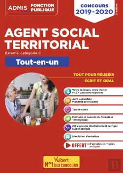 Bertrand.pt - Agent Social Territorial ; Externe, Catégorie C ; Tout En Un ; Concours 2019/2020