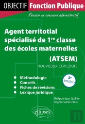 Agent Territorial Specialise Atsem 3eme Edition