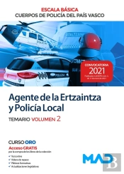 Agente De La Escala Básica De Los Cuerpos De Policía Del País Vasco (Ertzaintza Y Policía Local). Te
