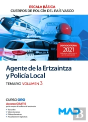 Agente De La Escala Básica De Los Cuerpos De Policía Del País Vasco (Ertzaintza Y Policía Local). Te