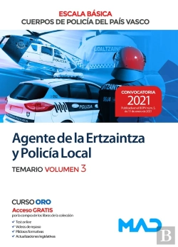 Bertrand.pt - Agente De La Escala Básica De Los Cuerpos De Policía Del País Vasco (Ertzaintza Y Policía Local). Te