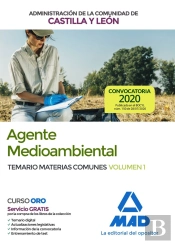 Agente Medioambiental De La Administración De La Comunidad De Castilla Y León. Temario De Materias C