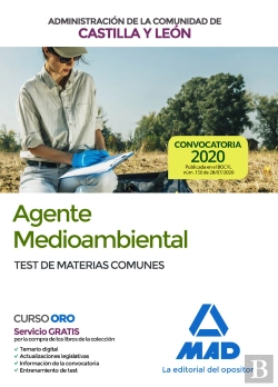 Bertrand.pt - Agente Medioambiental De La Administración De La Comunidad De Castilla Y León. Test De Materias Comu