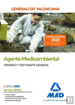 Bertrand.pt - Agente Medioambiental De La Administración De La Generalitat Valenciana. Parte General Temario Y Tes