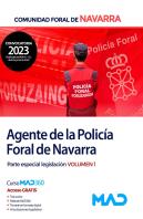 Agente Policia Foral Navarra Especial Volumen 1