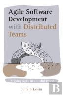 Agile Software Development With Distributed Teams