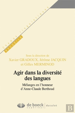 Bertrand.pt - Agir Dans La Diversité Des Langues