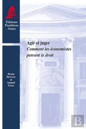 Agir Et Juger ; Comment Les Économistes Pensent Le Droit