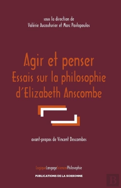 Bertrand.pt - Agir Et Penser ; Essais Sur La Philosophie D'Elizabeth Anscombe