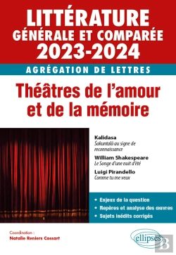 Bertrand.pt - Agrégation De Lettres 2023-2024 - Littérature Générale Et Comparée