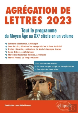 Bertrand.pt - Agrégation De Lettres 2023 : Tout Le Programme Du Moyen Age Au Xxe Siècle En Un Volume