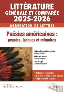 Bertrand.pt - Agrégation De Lettres 2025-2026 : Littérature Générale Et Comparée ; Poésies Américaines : Peuples