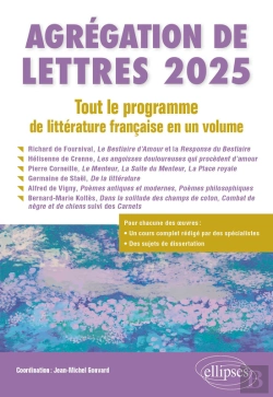 Bertrand.pt - Agrégation De Lettres 2025. Tout Le Programme De Littérature Française En Un Volume