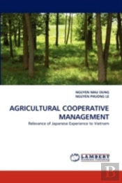 Agricultural Cooperative Management