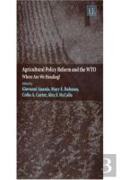 Agricultural Policy Reform And The Wto
