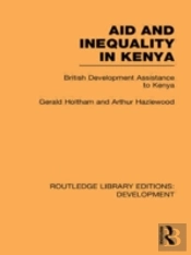 Aid And Inequality In Kenya