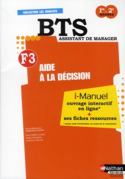 Bertrand.pt - Aide A La Decision Bts Finalite 3 - Licence Numerique Eleve I-Manuel + Fiches Ressources