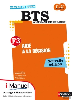 Bertrand.pt - Aide A La Decision Finalite 3 Bts I-Manuel + Ouvrage + Ouvrage Papier 2012
