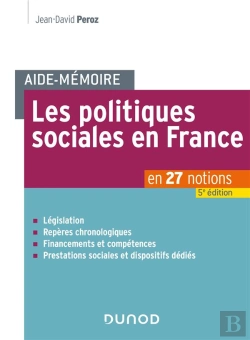 Bertrand.pt - Aide-Mémoire : Les Politiques Sociales En France : En 27 Notions (5e Édition)