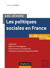 Aide-Mémoire ; Les Politiques Sociales En France