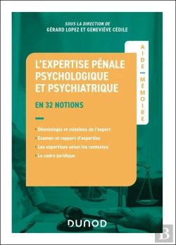 Bertrand.pt - Aide-Mémoire : L'Expertise Pénale Psychologique Et Psychiatrique