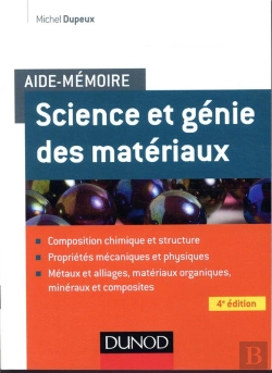 Bertrand.pt - Aide-Mémoire ; Science Des Matériaux (4e Édition)
