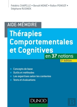 Bertrand.pt - Aide-Mémoire : Thérapies Comportementales Et Cognitives En 37 Notions