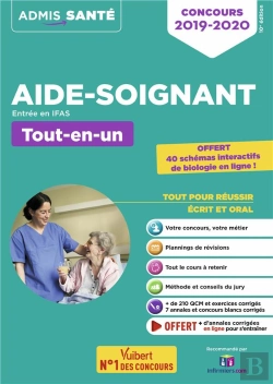 Bertrand.pt - Aide-Soignant ; Entrée En Ifas ; Tout-En-Un (Édition 2019/2020)