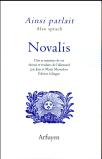 Ainsi Parlait Novalis