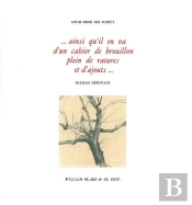 Ainsi Qu'Il En Va D'Un Cahier De Brouillon