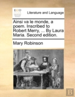Bertrand.pt - Ainsi Va Le Monde, A Poem. Inscribed To