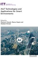 Aiot Technologies And Applications For Smart Environments