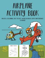 Airplane Activity Book