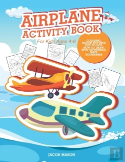Bertrand.pt - Airplane Activity Book For Kids Ages 4-8