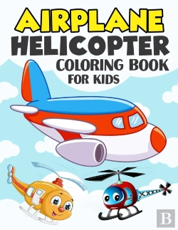 Bertrand.pt - Airplane And Helicopter Coloring Book For Kids