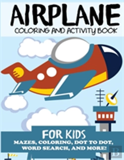 Bertrand.pt - Airplane Coloring And Activity Book For Kids