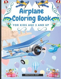 Bertrand.pt - Airplane Coloring Book For Kids Age 3 And Up