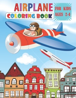 Bertrand.pt - Airplane Coloring Book For Kids Ages 2-4