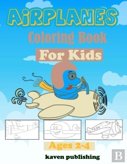 Bertrand.pt - Airplane Coloring Book For Kids Ages 2-4