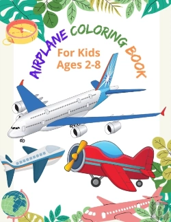 Bertrand.pt - Airplane Coloring Book For Kids Ages 2-8 - Vol 02