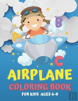 Bertrand.pt - Airplane Coloring Book For Kids Ages 4-8