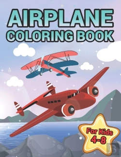 Bertrand.pt - Airplane Coloring Book For Kids Ages 4-8