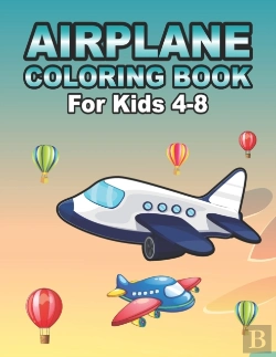 Bertrand.pt - Airplane Coloring Book For Kids Ages 4-8
