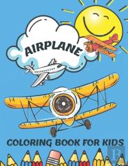 Airplane Coloring Book For Kids