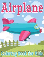 Airplane Coloring Book For Kids