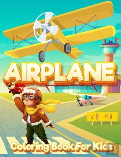 Bertrand.pt - Airplane Coloring Book For Kids