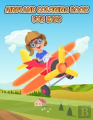 Airplane Coloring Book For Kids