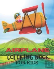Airplane Coloring Book For Kids