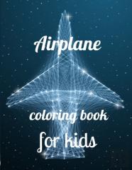 Airplane Coloring Book For Kids